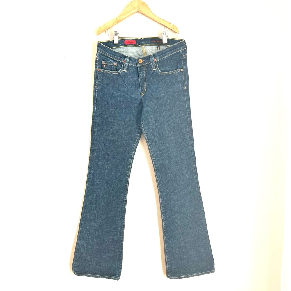 AG Adriano Goldschmied Angel Mid Rise Bootcut Jeans sz 28 R - Picture 7 of 8